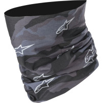 Tubular de cuello — Talla única, Negro, Gris