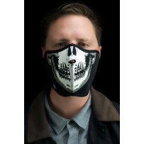 Neoprene Half Mask — One Size, Black, Gray