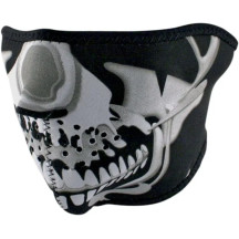 Neoprene Half Mask — One Size, Black, Light Gray