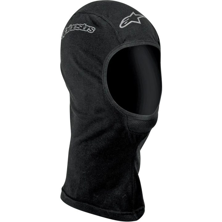 Balaclava de cara abierta — Talla única, Negro
