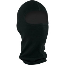 Cotton Balaclava — One Size, Black