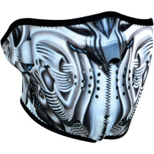 Neoprene Half Mask — One Size, Blue, Black, White