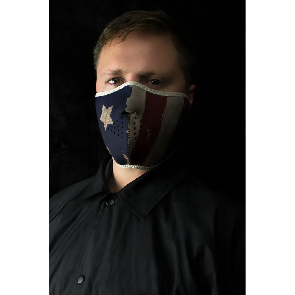 Neoprene Half Mask — Blue, One Size