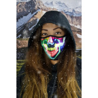 Neoprene Face Masks — One Size, Black, Green, Red