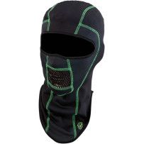 Balaclava Pro Stretch — L/XL, Black, Green