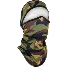 SportFlex® Balaclava — One Size, Woodland Camo