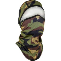 SportFlex® Balaclava — One Size, Woodland Camo