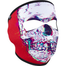 Neoprene Full-Face Mask — One Size, Red