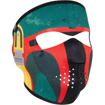 Neoprene Full-Face Mask — One Size, Green, Red, Yellow, Teal