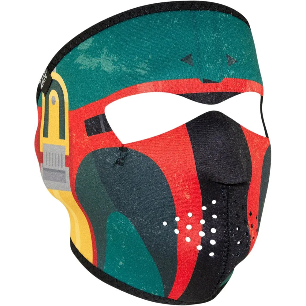 Neoprene Full-Face Mask — One Size, Green, Red, Yellow, Teal