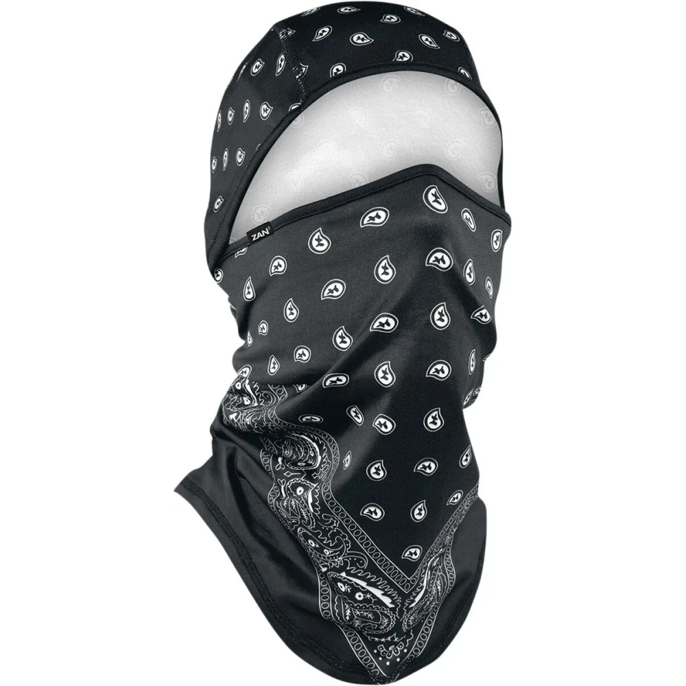 SportFlex® Convertible Balaclava — One Size, Black, White