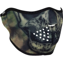 Neoprene Half Mask — One Size, Gray