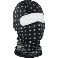 Polyester Balaclava — One Size, Black, White