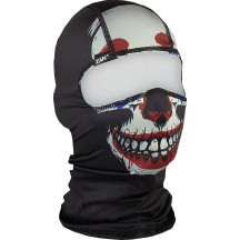 Polyester Balaclava — One Size, Black, Blue, Red, Off-White