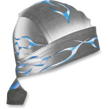Flydanna® Head Wrap — One Size, Gray/Blue