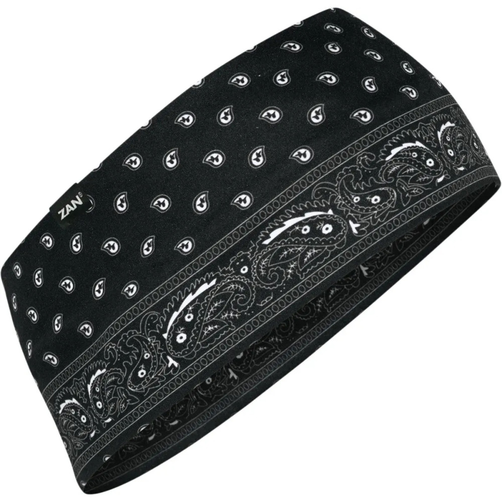 SportFlex® Headband — One Size, Black, White