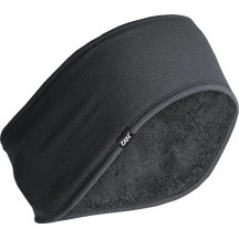 Calentador de orejas SportFlex® Headband — Talla única, ajuste elástico, Negro