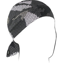 Flydanna® Cotton Headwrap — One Size, Gray