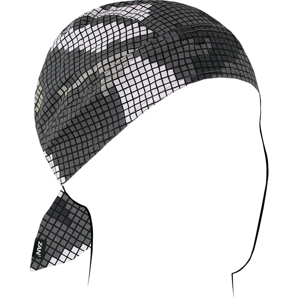 Flydanna® Cotton Headwrap — One Size, Gray