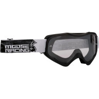 Qualifier Agroid Goggle — Adult, Black, Clear lens