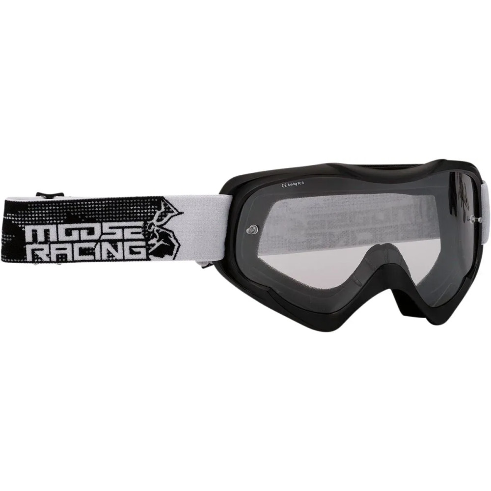 Qualifier Agroid Goggle — Adult, Black, Clear lens