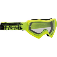 Qualifier Agroid Goggle — Adult, Hi-Vis Yellow