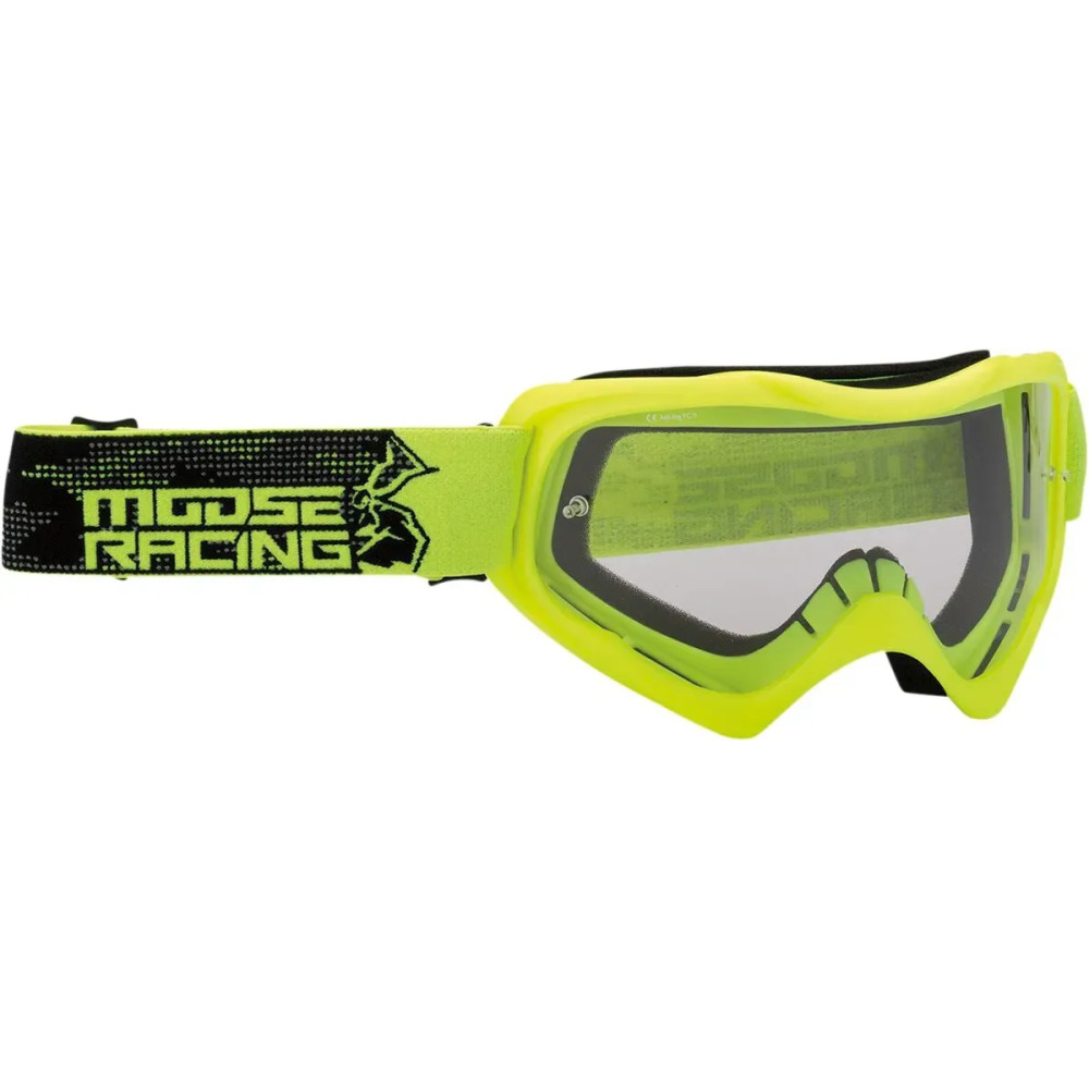 Qualifier Agroid Goggle — Adult, Hi-Vis Yellow