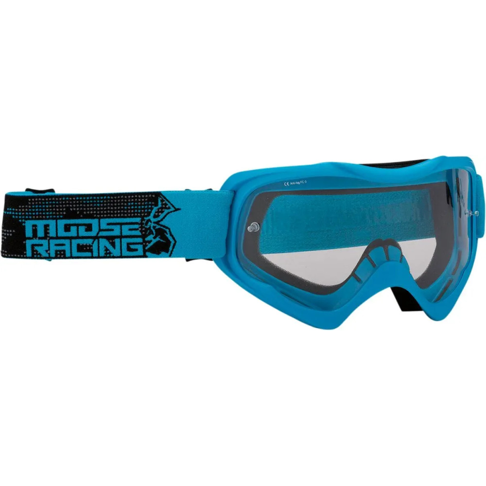 Qualifier Agroid Goggle — Adult, Blue, Clear lens