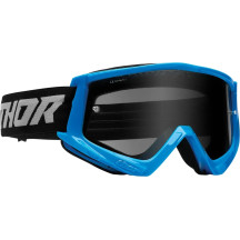 Combat Sand Racer Goggle — One Size, Blue/Gray