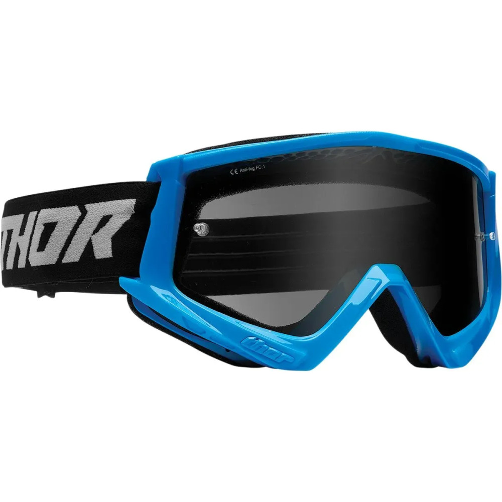 Combat Sand Racer Goggle — One Size, Blue/Gray