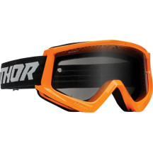 Gafas Combat Sand Racer — Talla única, Naranja, lente ahumada