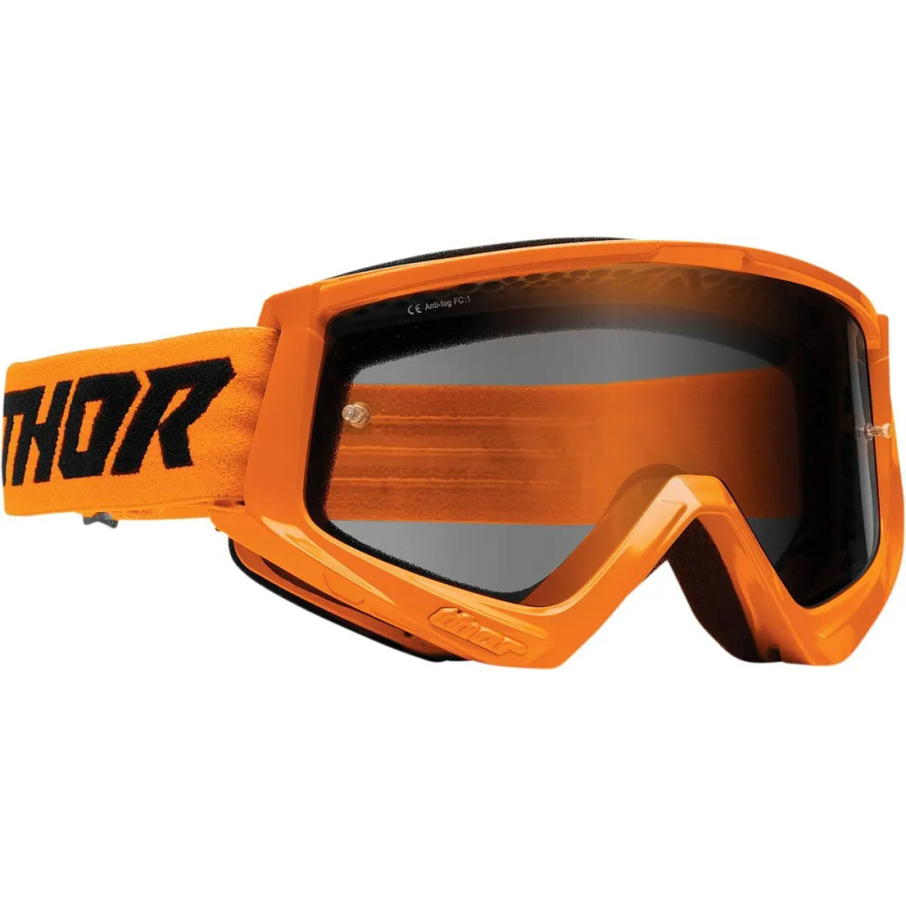 Combat Sand Racer Goggle — One Size, Orange