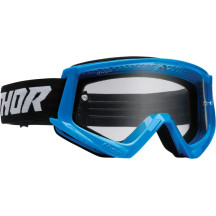 Combat Racer Goggle — One Size, Blue