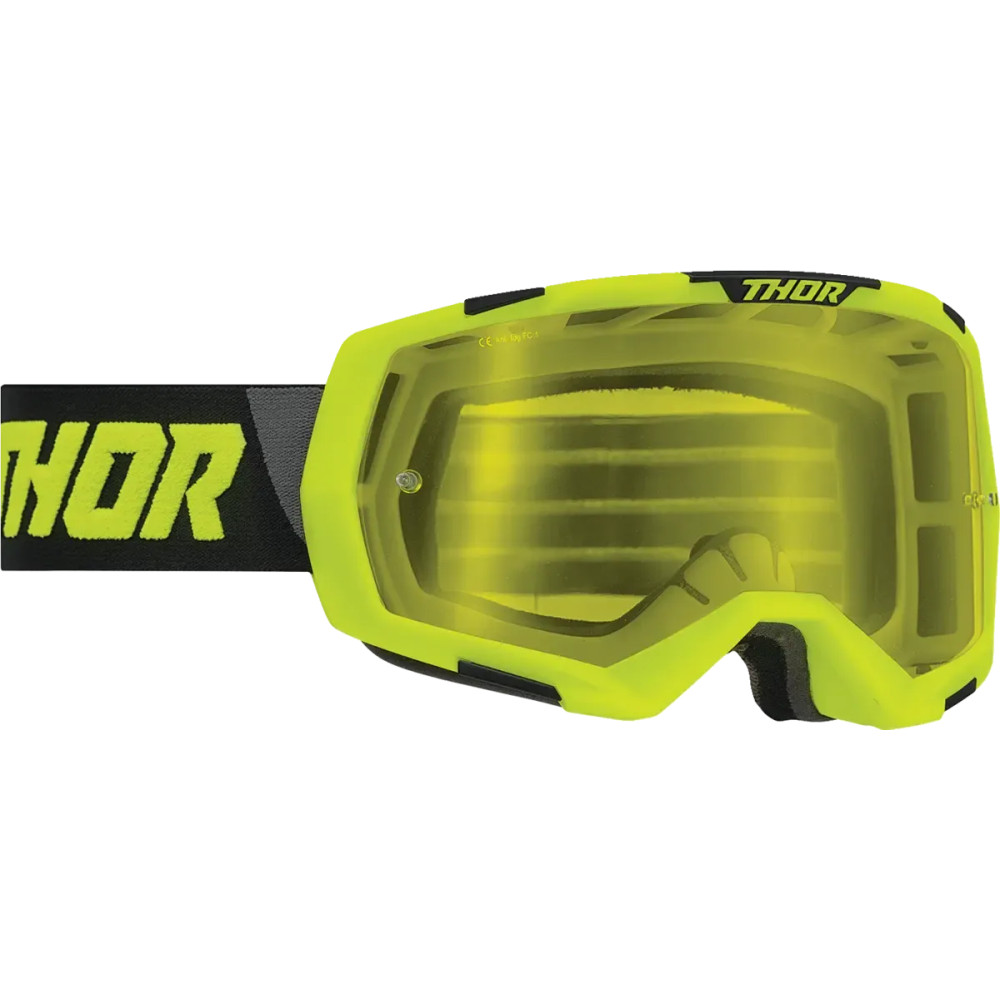 Regiment Goggle — One Size, Black, Yellow lens
