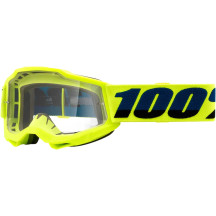 Youth Accuri 2 Goggle — Youth, Black/Fluorescent Yellow, Clear lens