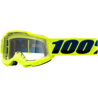 Youth Accuri 2 Goggle — Youth, Black/Fluorescent Yellow, Clear lens