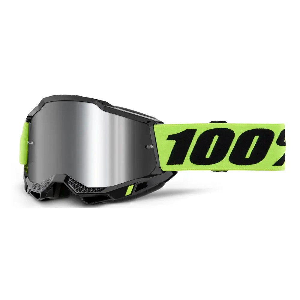 Youth Accuri 2 Goggle — One Size, Black/Fluorescent Yellow