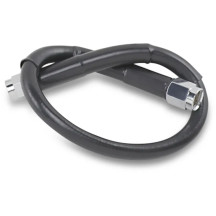 Universal Brake Line — 12" , Black