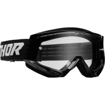 Youth Combat Racer Goggle — One Size, Black