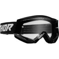 Youth Combat Racer Goggle — One Size, Black