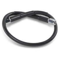 Universal Brake Line — 16", black, front/rear
