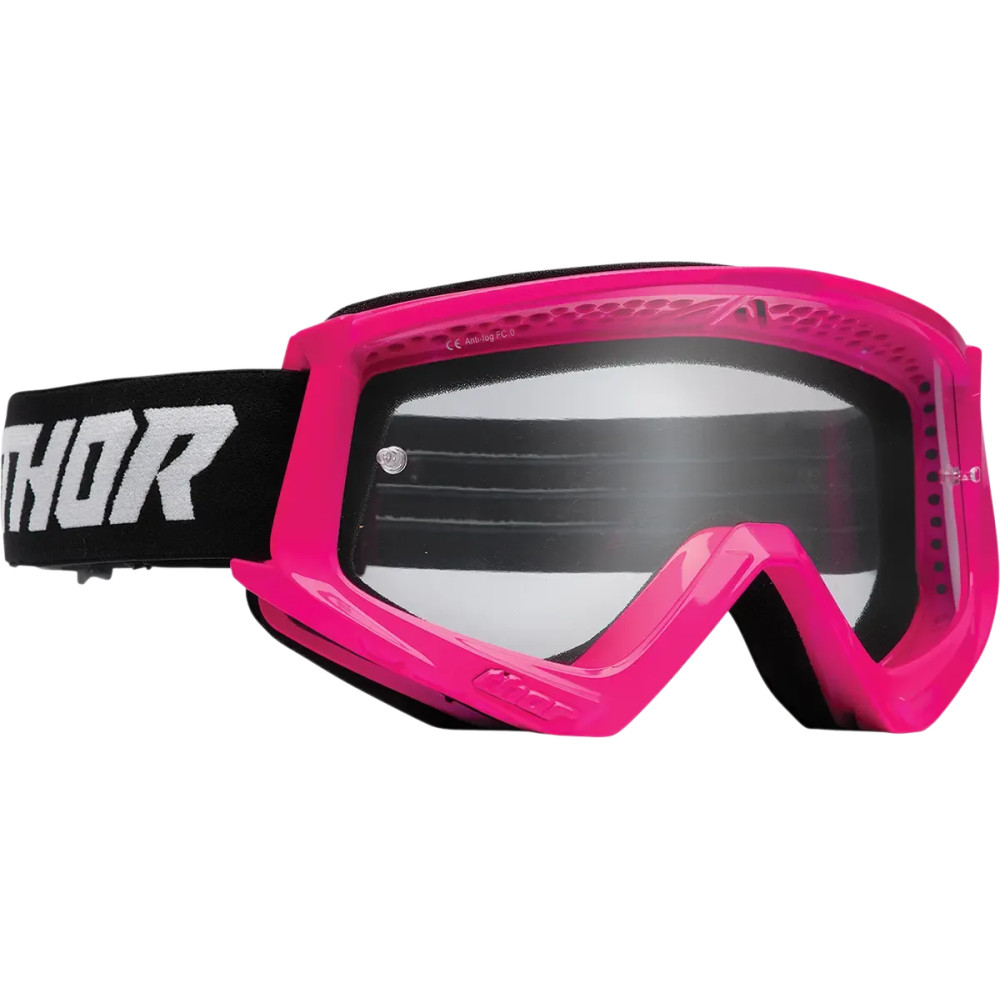 Youth Combat Racer Goggle — One Size, Clear lens
