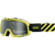 Barstow Goggle — Adult, Yellow, Smoke lens
