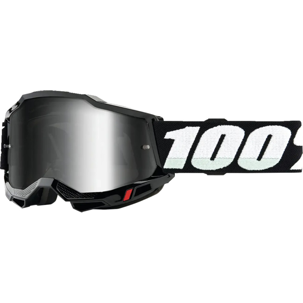 Youth Accuri 2 Goggle — One Size, Mirrored Lens, Black