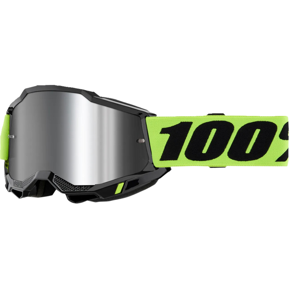 Accuri 2 Goggle — One Size, Black, Fluorescent Green, Fluorescent Yellow