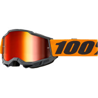 Accuri 2 Goggle — One Size, Mirrored lens, Gray, Orange