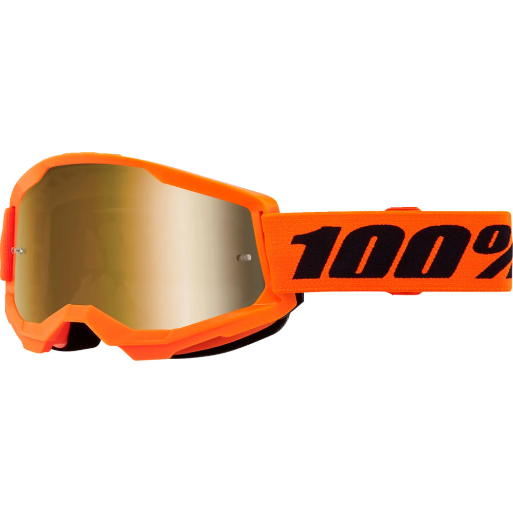 Strata 2 Goggle — One Size, Orange, Mirror lens