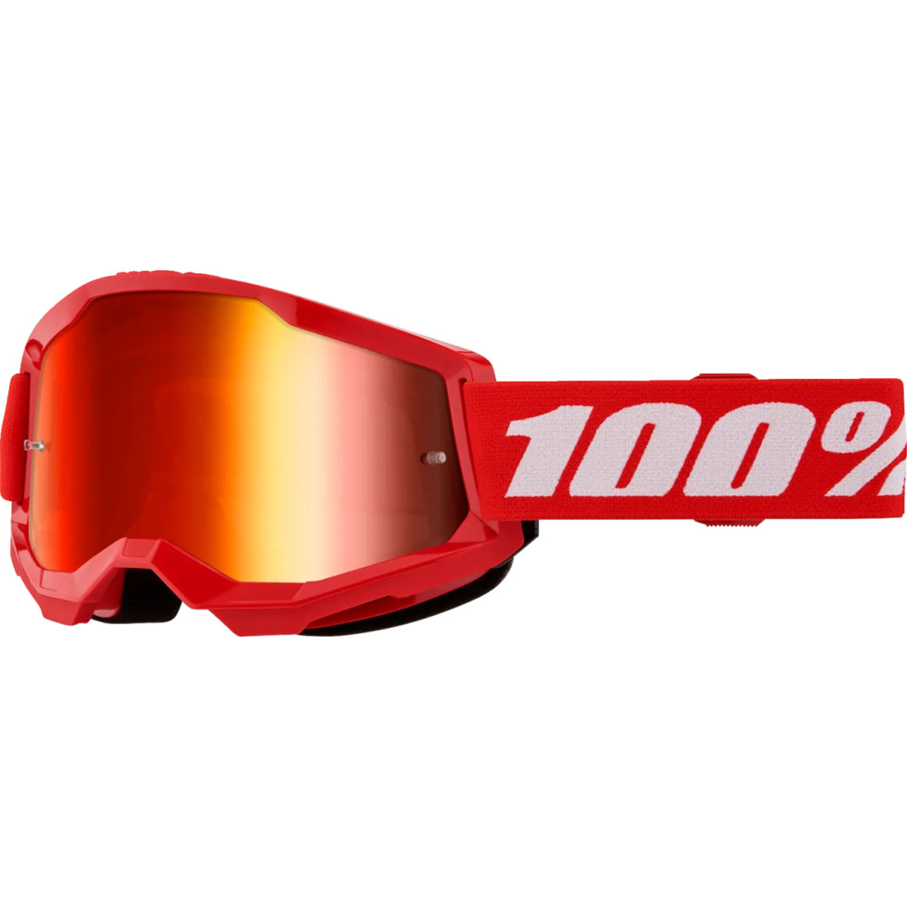Strata 2 Goggle — One Size, 40 mm strap, Red