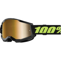 Strata 2 Goggle — One Size, Mirrored gold lens