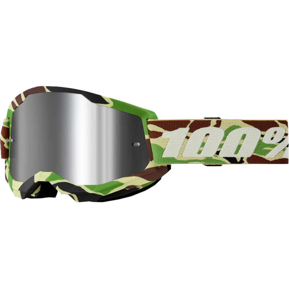 Strata 2 Goggle — One Size, Green, 40 mm strap